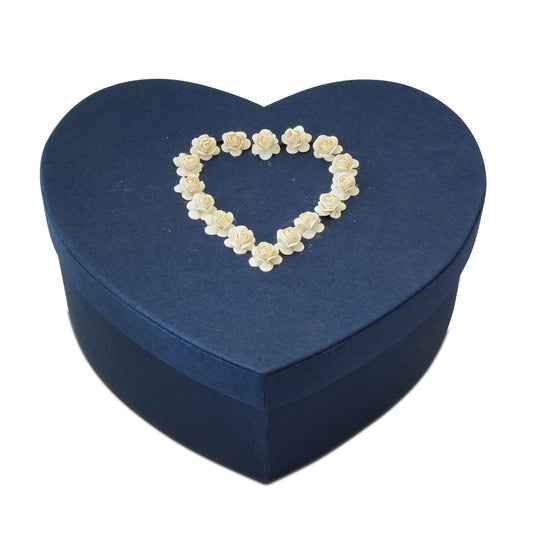 Blue Comfort Heart Paper Companion Urn